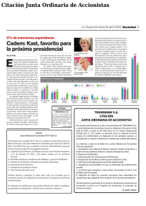 Segundo Aviso de Prensa – La Segunda (10-04-2023) Documento