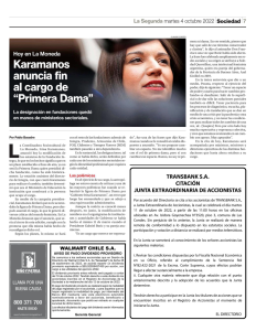 Segundo aviso – La Segunda (04-10-2022) Documento