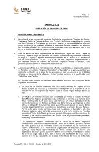 Capitulo III J2 del Compendio de Normas Financieras Banco Central