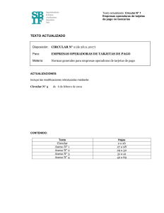 Circular n°1 Operadores de Tarjeta de Pago CMF