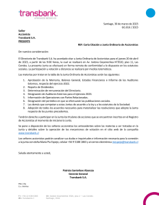 Carta de Citación Documento