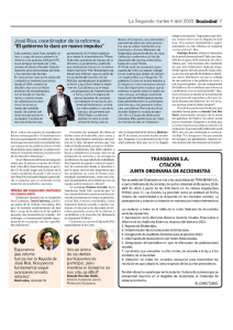 Primer Aviso de Prensa – La Segunda (04-04-2023) Documento