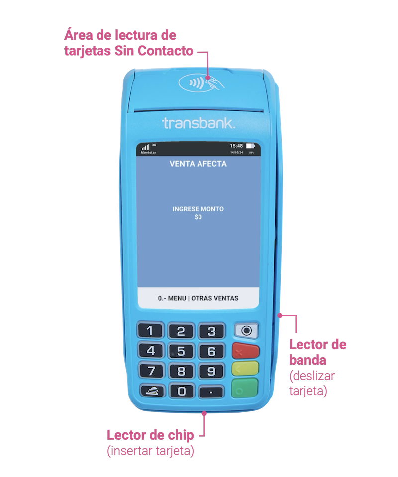 Terminal listo para vender